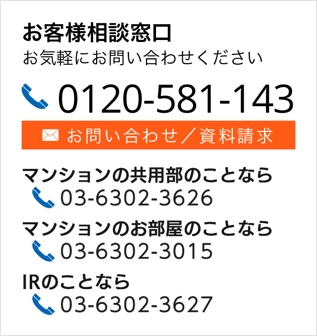 お問い合わせ0120-581-143