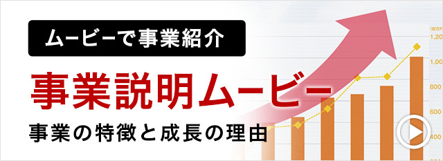 事業説明ムービー