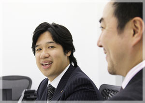 アグレッシブで、すぐに行動に移す実行力ある方です。