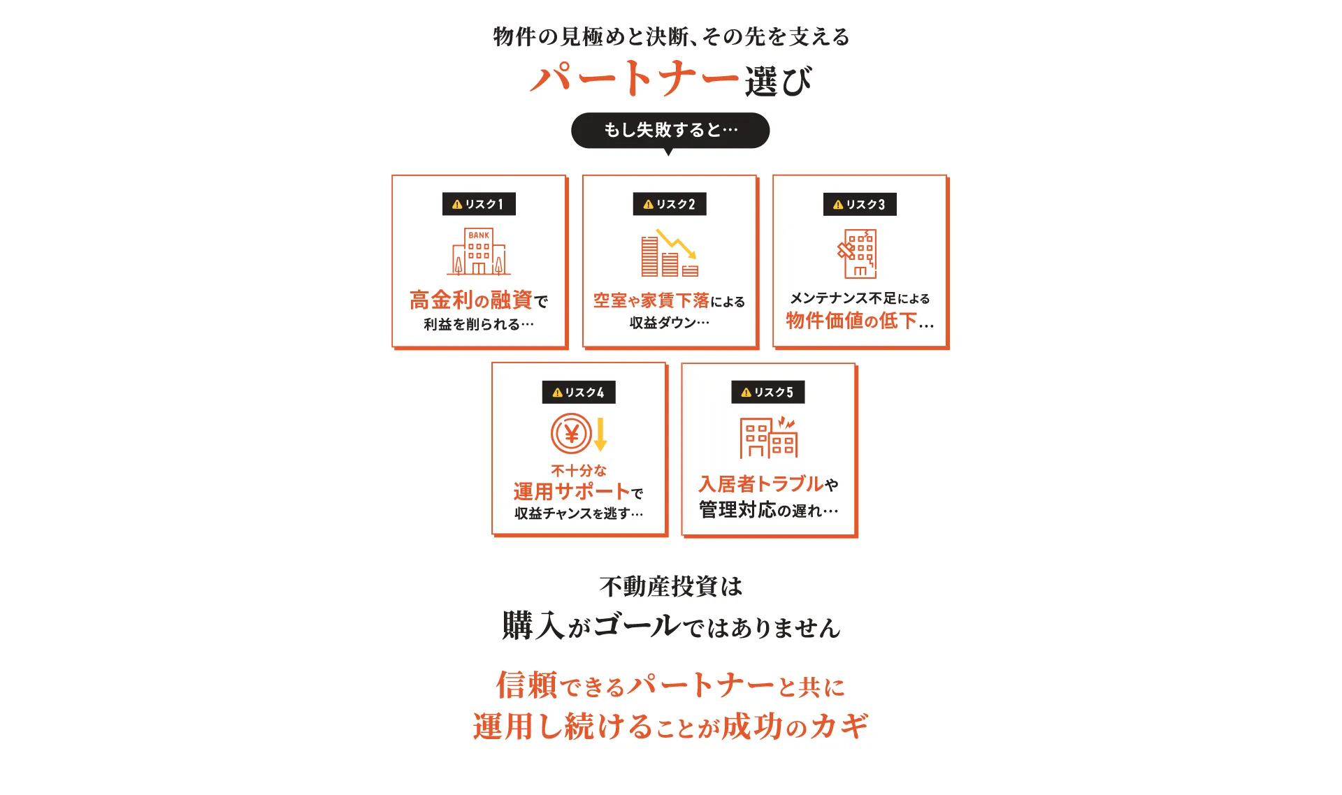 パートナー選び