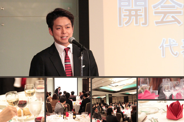 お客様の笑顔に感謝します。